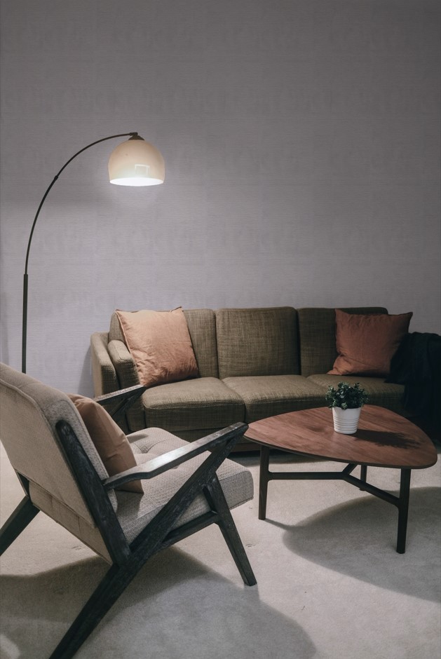 現代感 細橫紋 壁紙