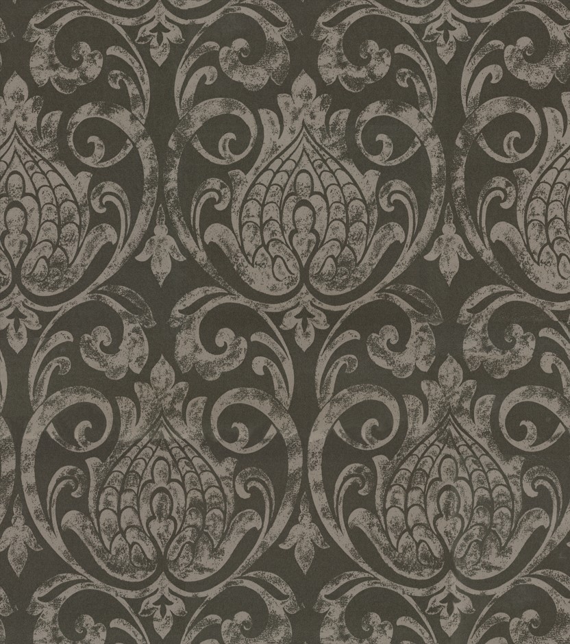 歐式古典 巴洛克花紋 壁紙