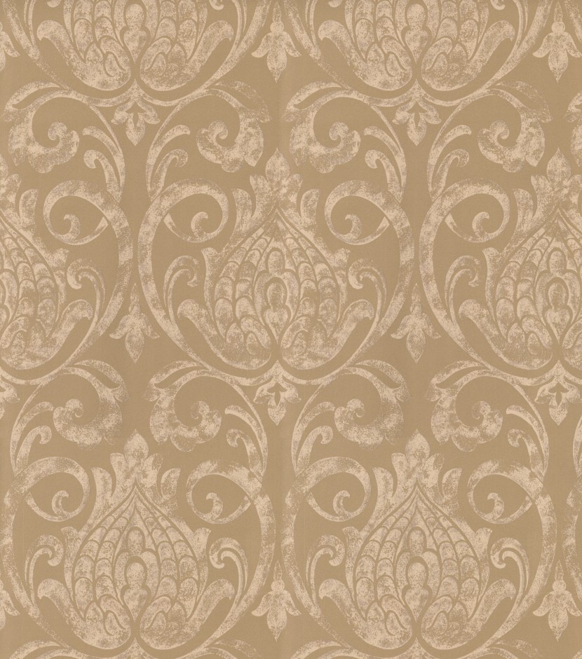 歐式古典 巴洛克花紋 壁紙